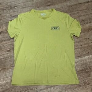 YETI  Green Graphic Tee